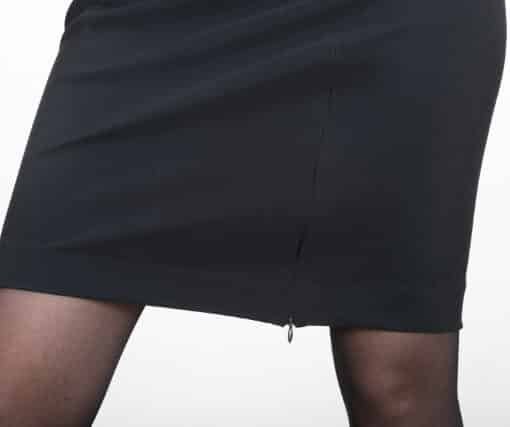 jupe droite tissu technique ultra stretch