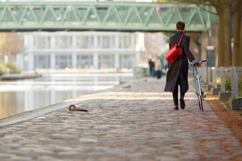 tenue chic à pied comme à vélo