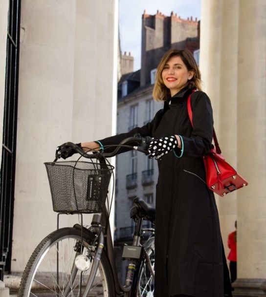 tenue vélo élégante