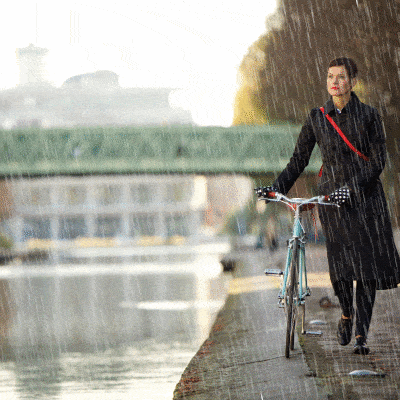 trench sous la pluie trench vêtement de pluie vélo